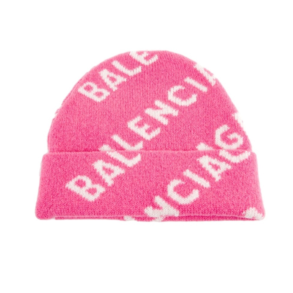 Balenciaga Wool Logo Beanie